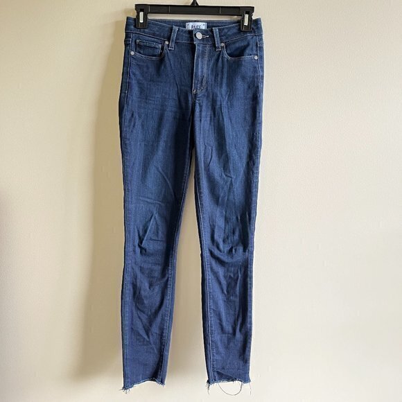 PAIGE Denim - PAIGE Hoxton Ultra‎ Skinny Jeans Denim Womens Size 25 Pants MONA Mid Rise…